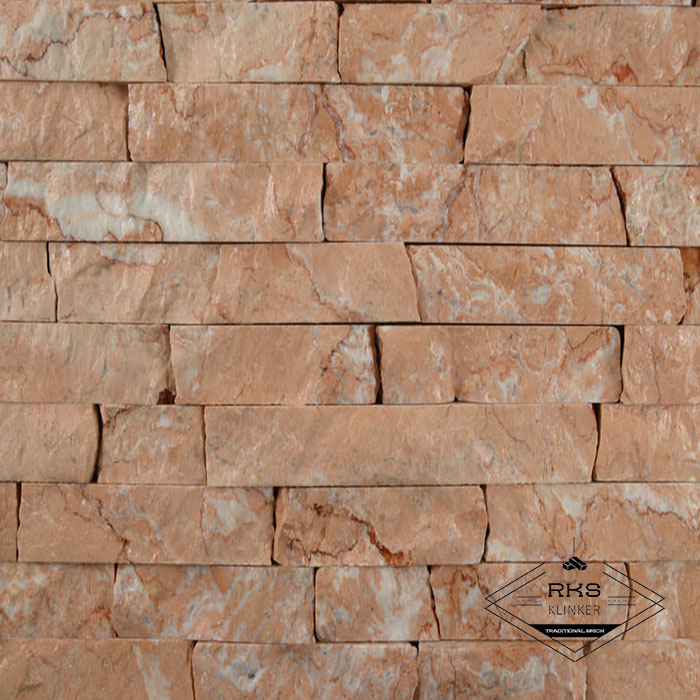 Фасадный камень Полоса - Мрамор Rosa Spring в Саратове